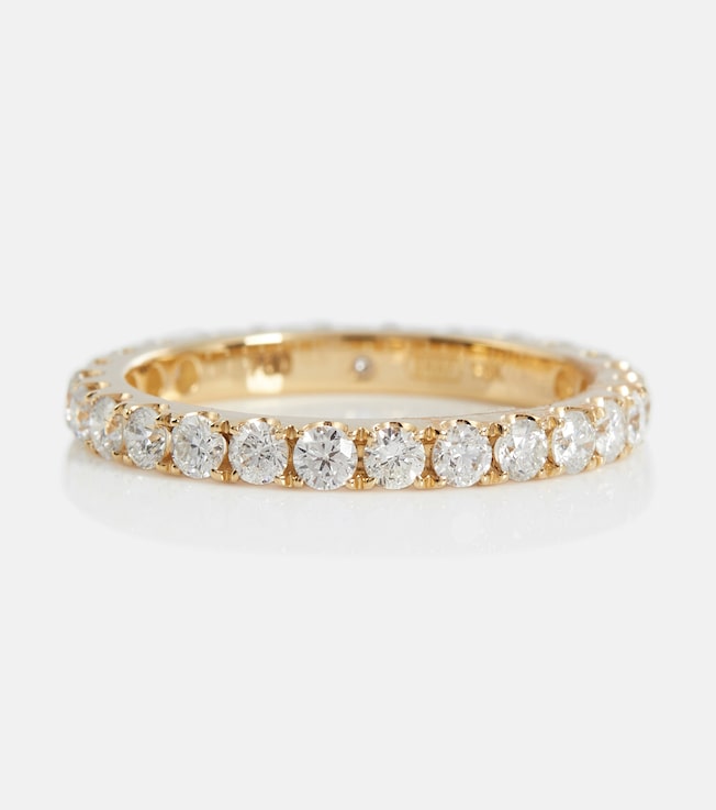 Back to Basics 18kt yellow gold ring with diamonds | Shay Jewelry