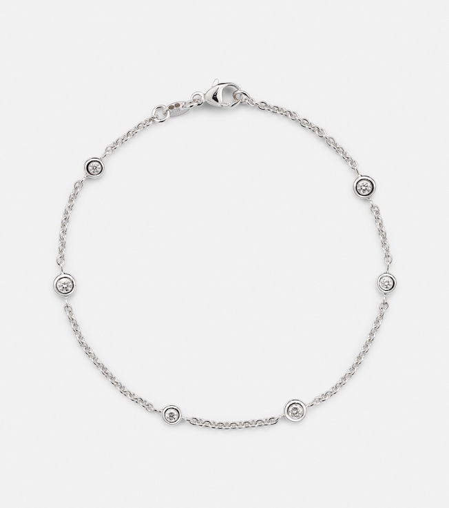 Floating Diamonds 18kt white gold bracelet with diamonds | Bucherer Fine Jewellery
