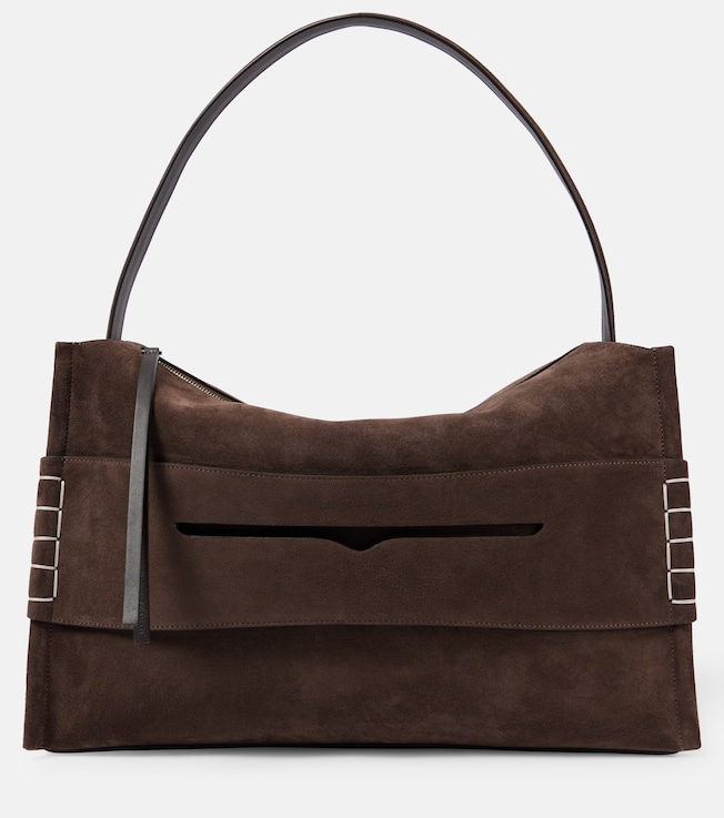 Loafer Large suede tote bag | JW Anderson