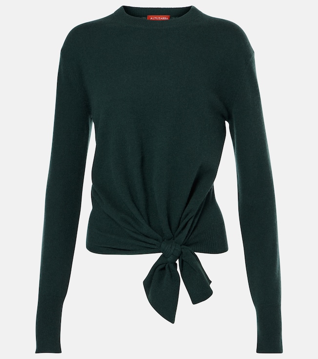 Nalini tie-detail cashmere sweater | Altuzarra