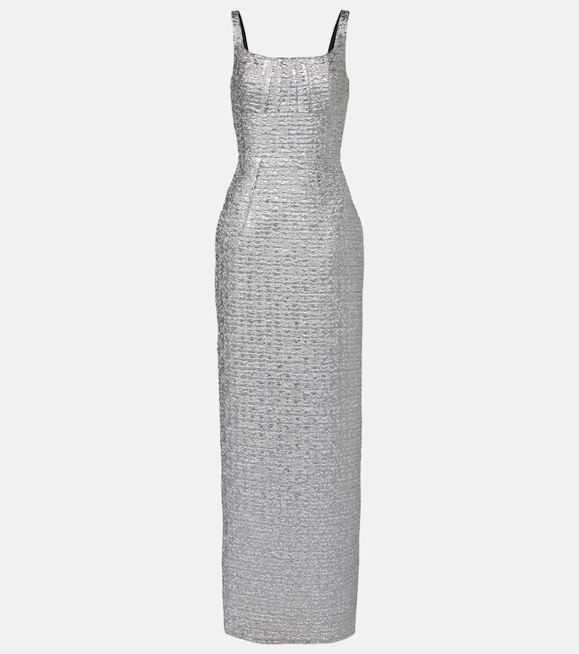 Sharon seersucker gown | Emilia Wickstead