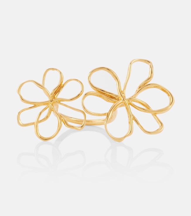 Threaded Flower ring | Oscar de la Renta