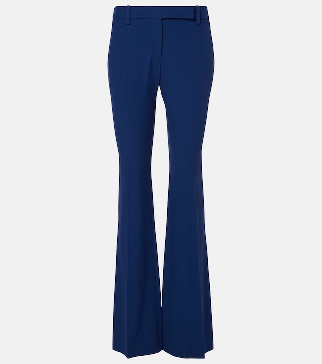 High-rise flared pants | McQueen