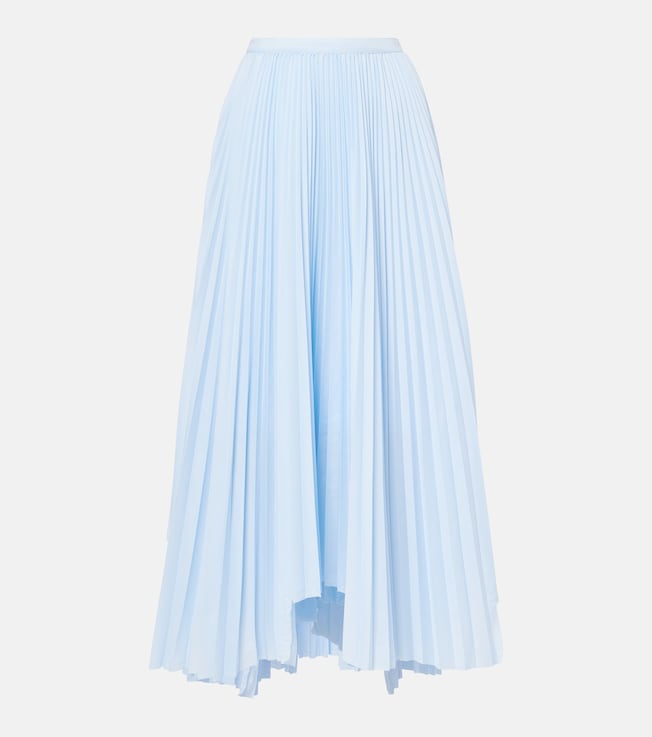 Pleated maxi skirt | Plan C
