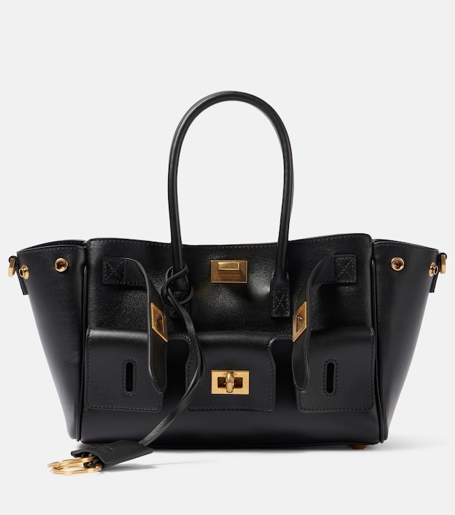 Bel Air Mini leather tote bag | Balenciaga