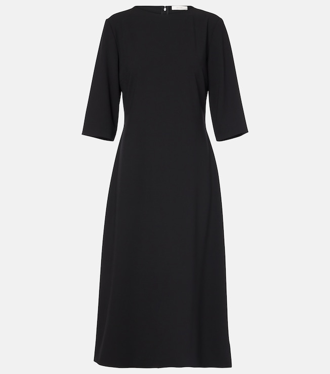 Solene wool-blend midi dress | The Row