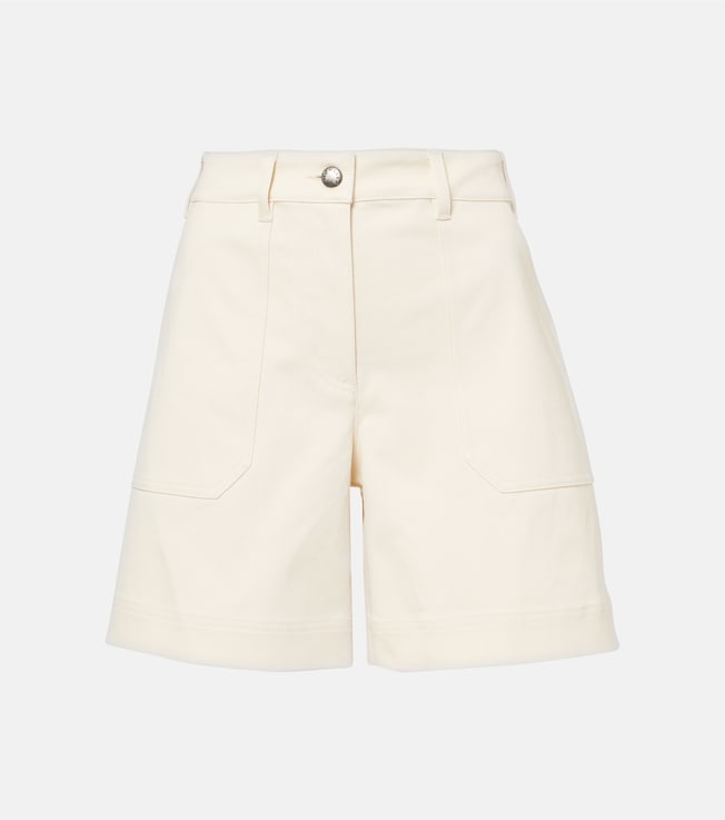 Cotton gabardine shorts | Moncler