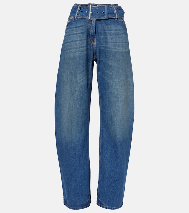Belted low-rise wide-leg jeans | Acne Studios