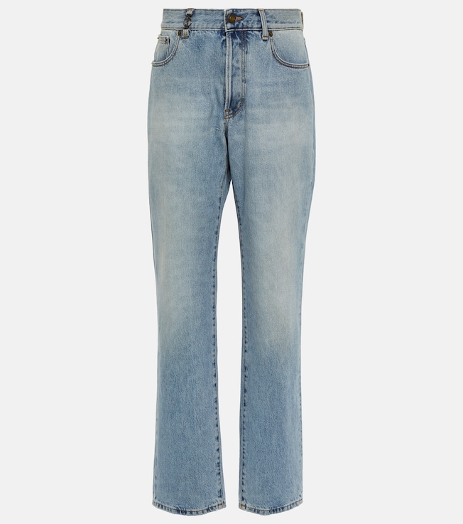 High-rise straight jeans | Saint Laurent