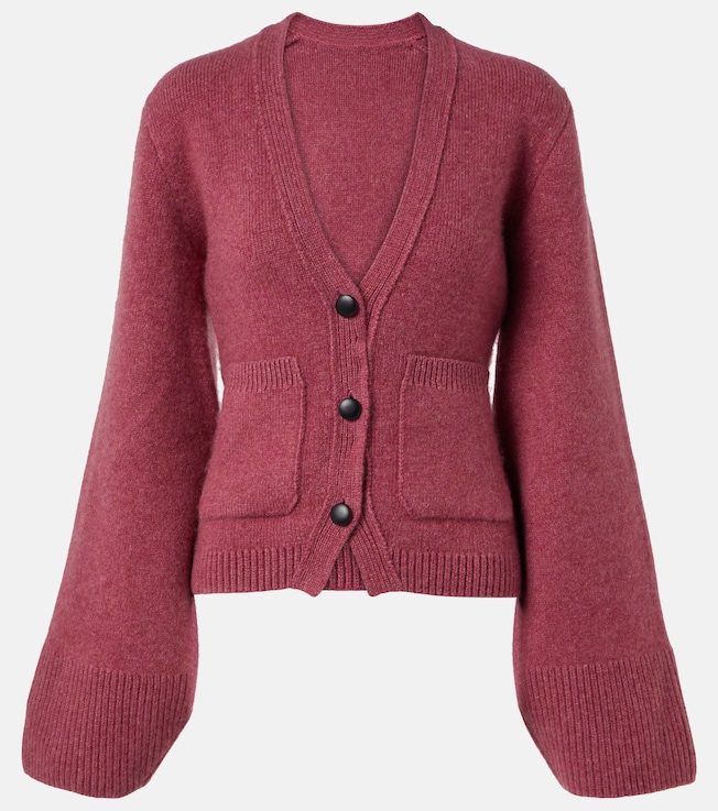 Scarlet cashmere cardigan | Khaite