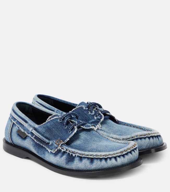 Campo denim boat shoes | Loewe