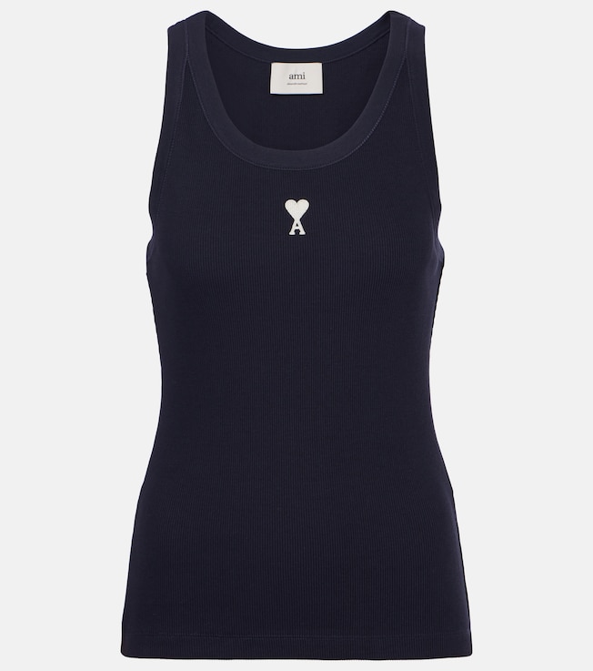 Ami De Cœur cotton tank top | Ami Paris