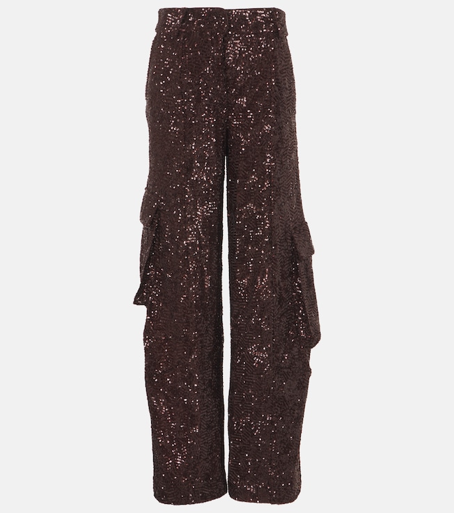 Sequined cargo pants | Rotate