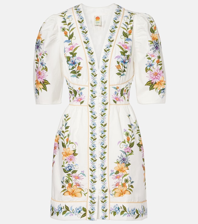 Sweet Bloom cotton minidress | Farm Rio