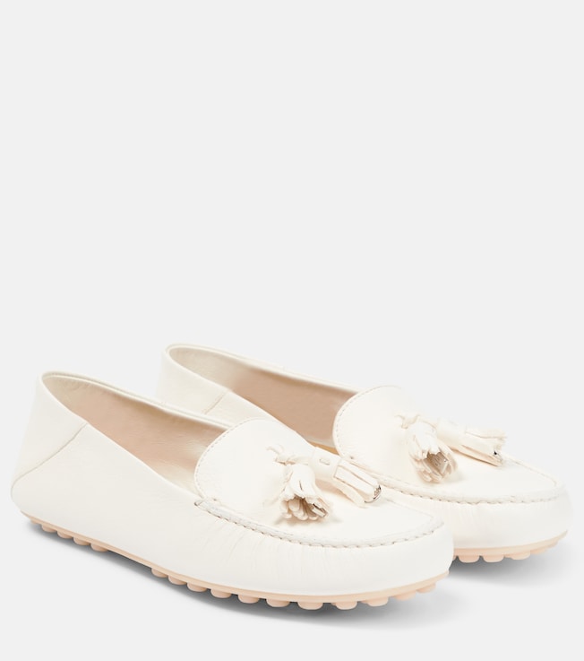 Dot Sole leather moccasins | Loro Piana