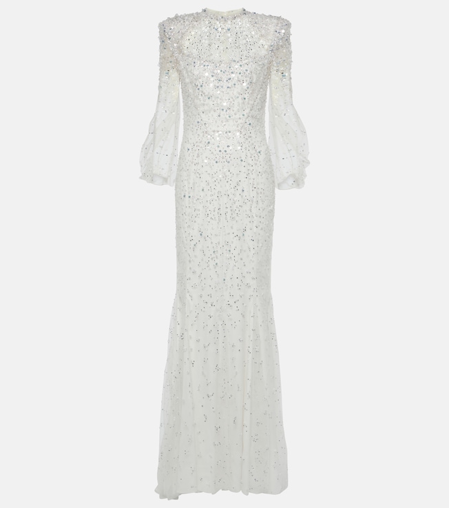 Bridal Hedda embellished gown | Jenny Packham