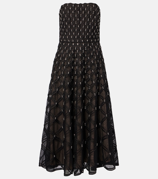 Xolani crystal-embellished midi dress | Simkhai