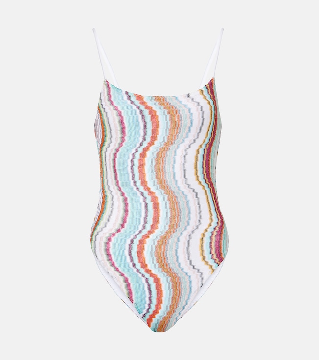Wave lamé swimsuit | Missoni