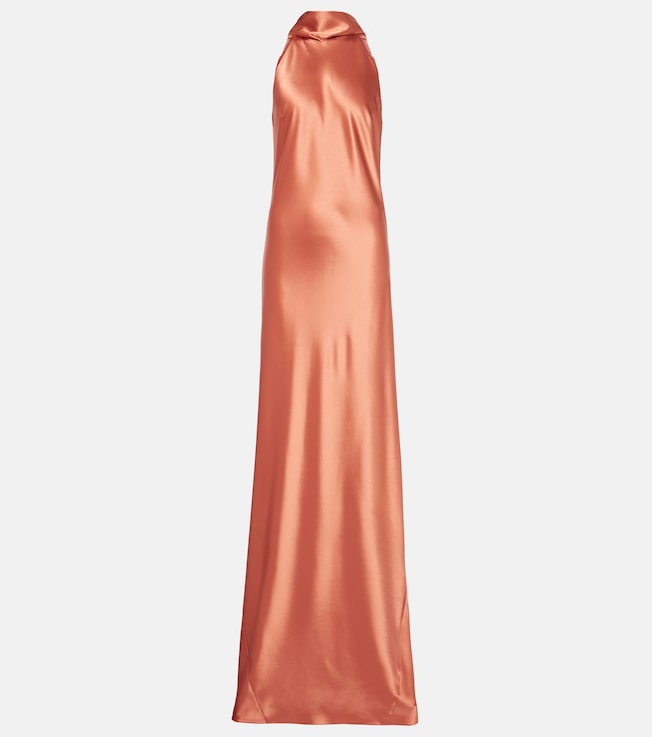 Sienna satin gown | Galvan