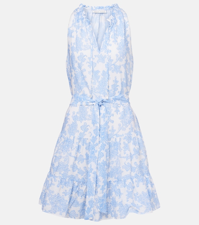 Paisley tiered minidress | Heidi Klein
