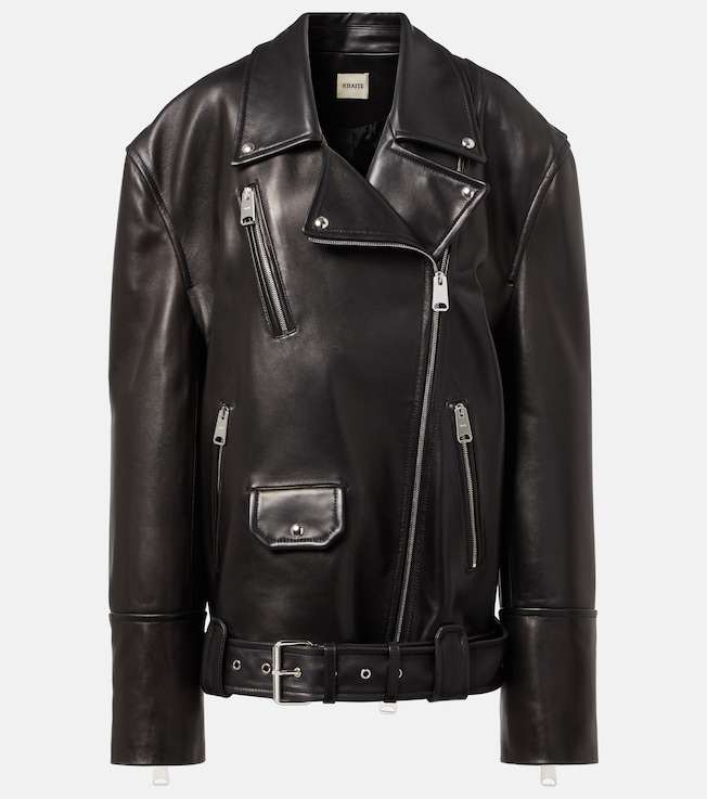 Hansel leather jacket | Khaite