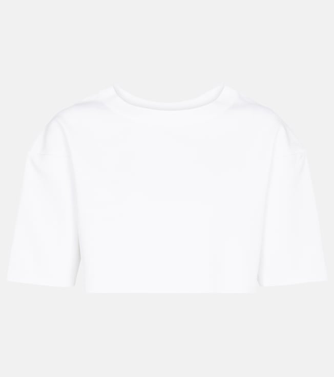 Stretch-knit crop top | Alaïa