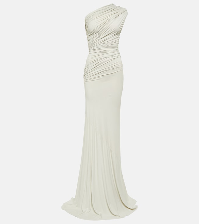 Pillar ruched gown | Entire Studios
