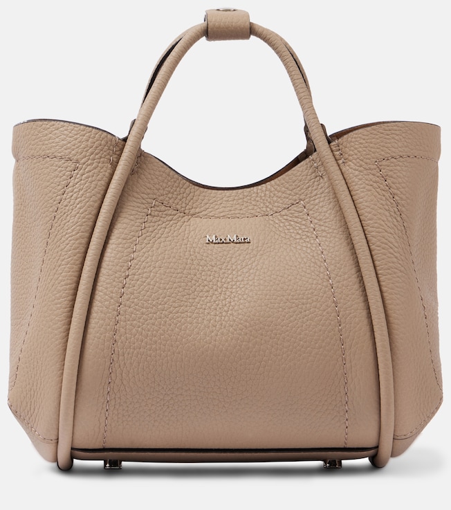 Marin Mini leather tote bag | Max Mara