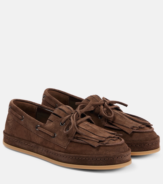 Suede boat shoes | Hogan