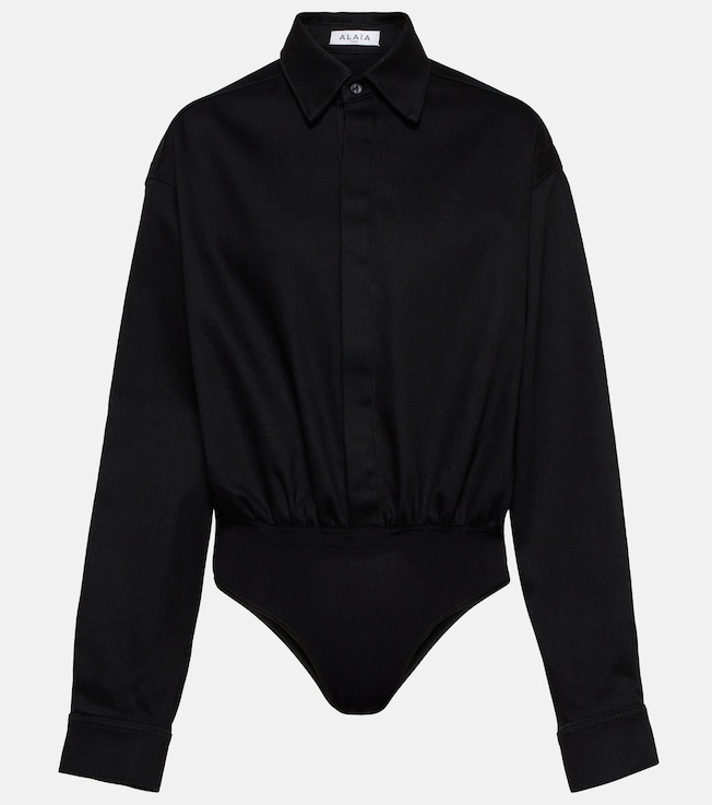 Denim bodysuit | Alaïa
