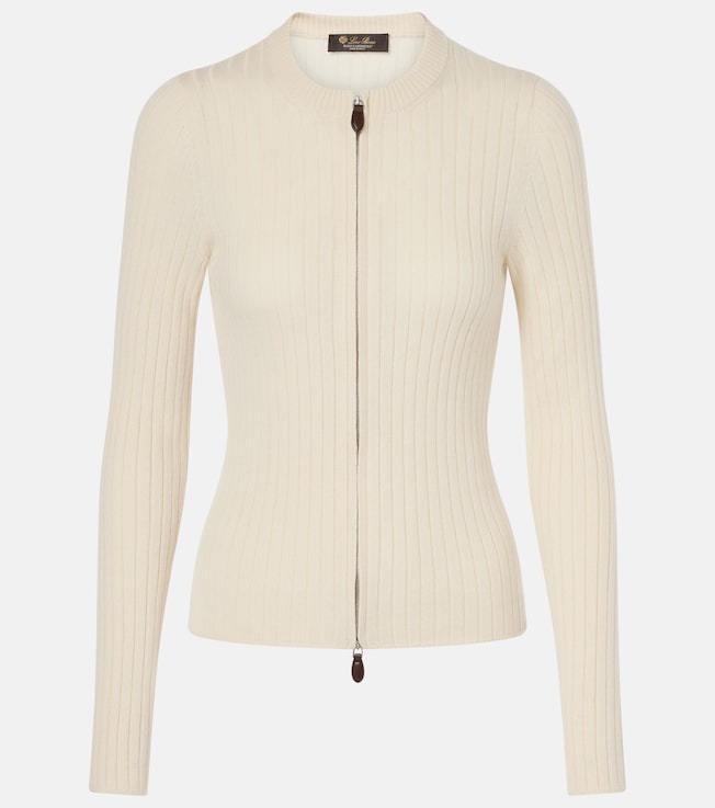 Coste ribbed-knit cashmere jacket | Loro Piana