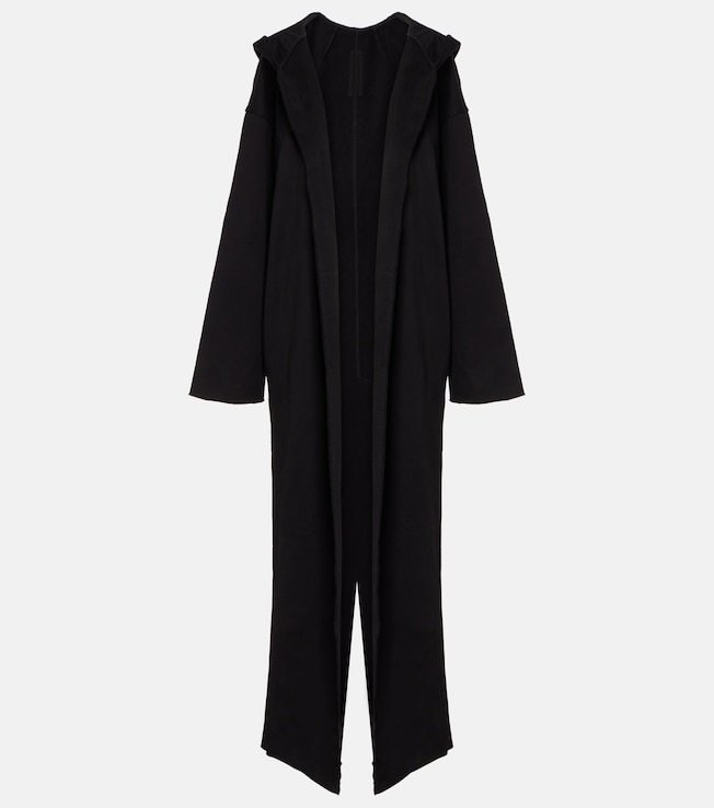 DRKSHDW Peter oversized jersey hoodie | Rick Owens