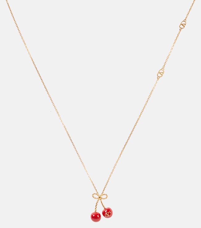 Chez Valentino Cherryfic necklace | Valentino