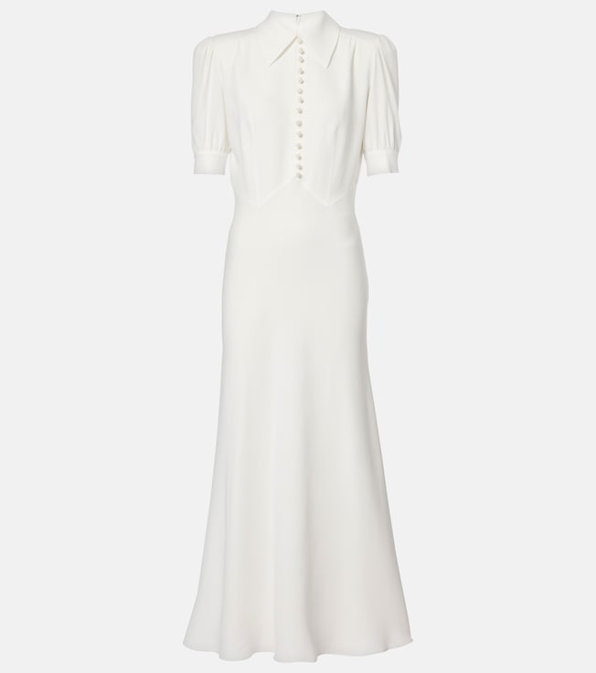 Satin midi dress | Alessandra Rich