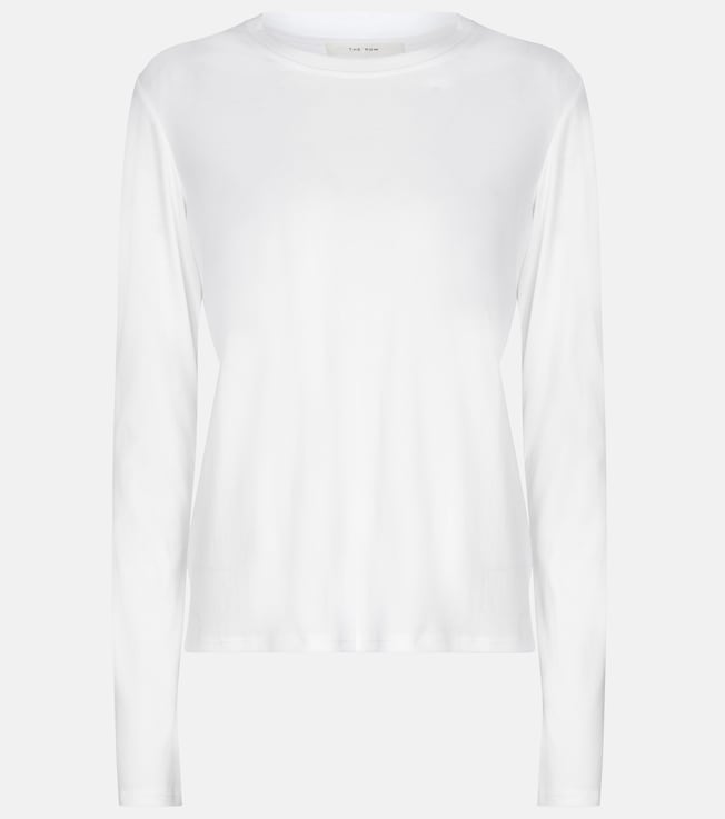 Shermann cotton-jersey top | The Row