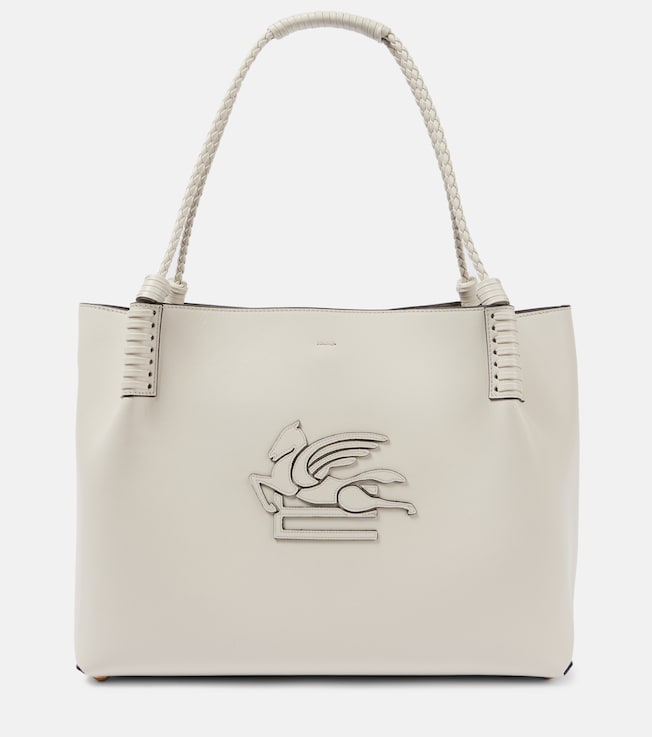 Libra Large leather tote bag | Etro