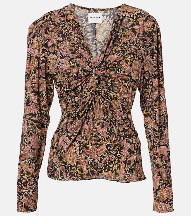 Zekia printed top | Marant Etoile