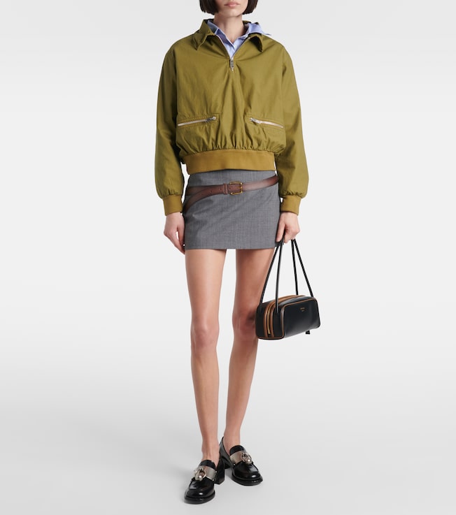 Appliqué miniskirt | Prada