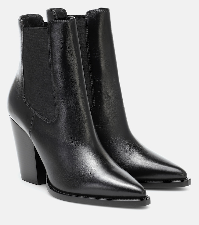 Theo 95 leather Chelsea boots | Saint Laurent