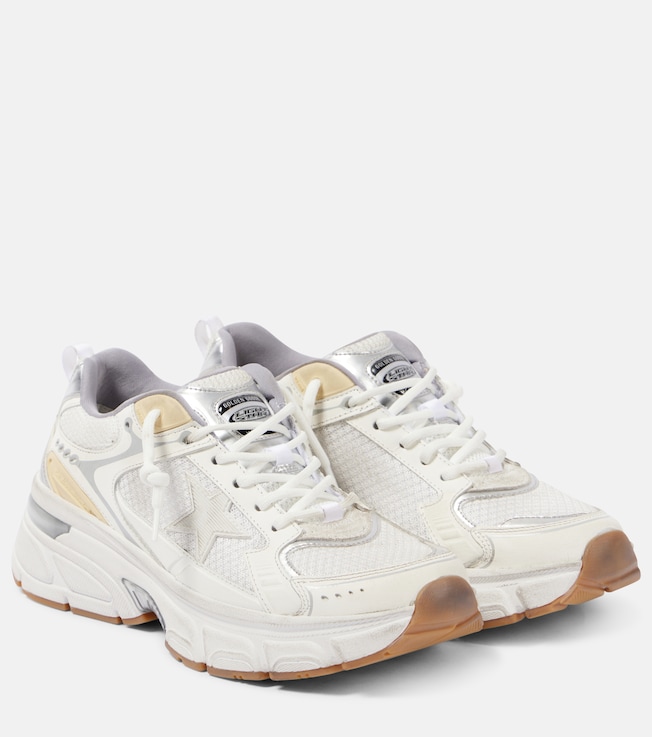 Lightstar leather and mesh sneakers | Golden Goose
