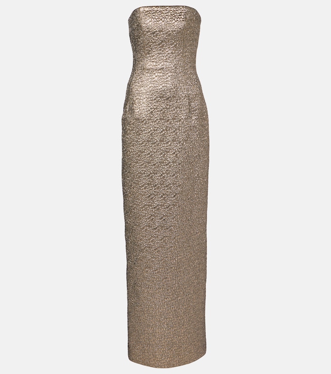 Laelia jacquard corset gown | Emilia Wickstead