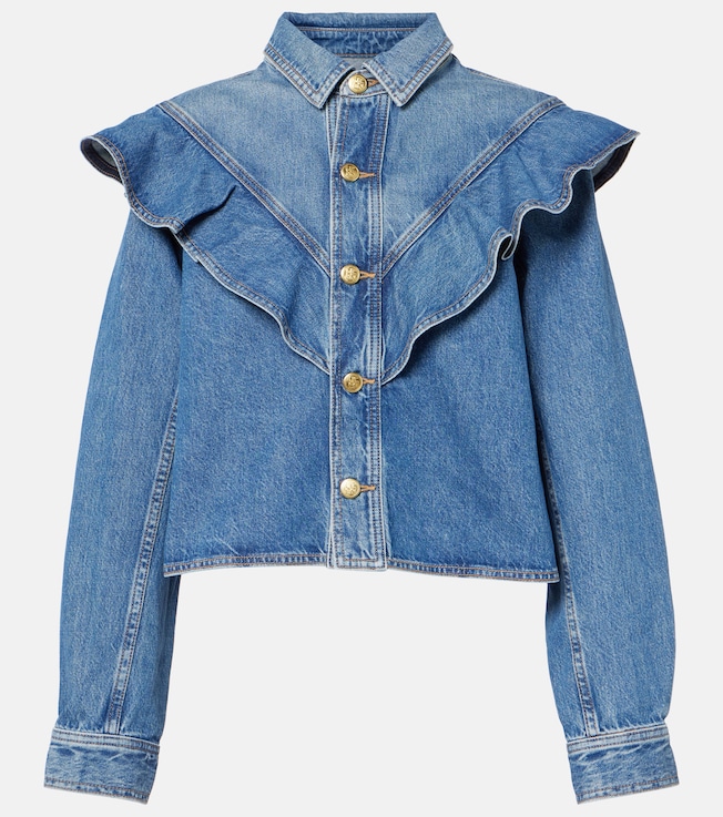 Mathilde denim shirt | Ulla Johnson