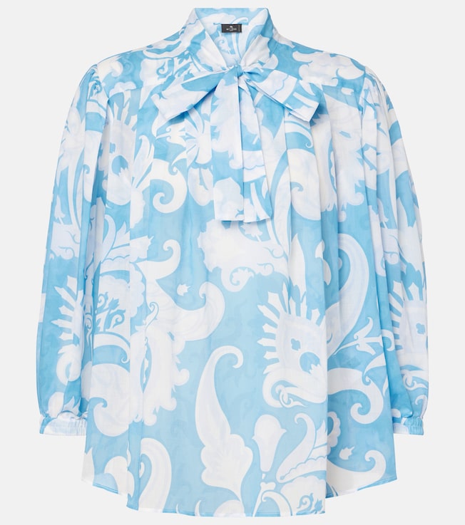 Printed cotton top | Etro