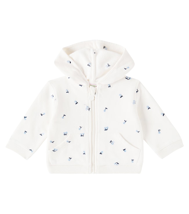 Baby Tibou cotton fleece hoodie | Bonpoint