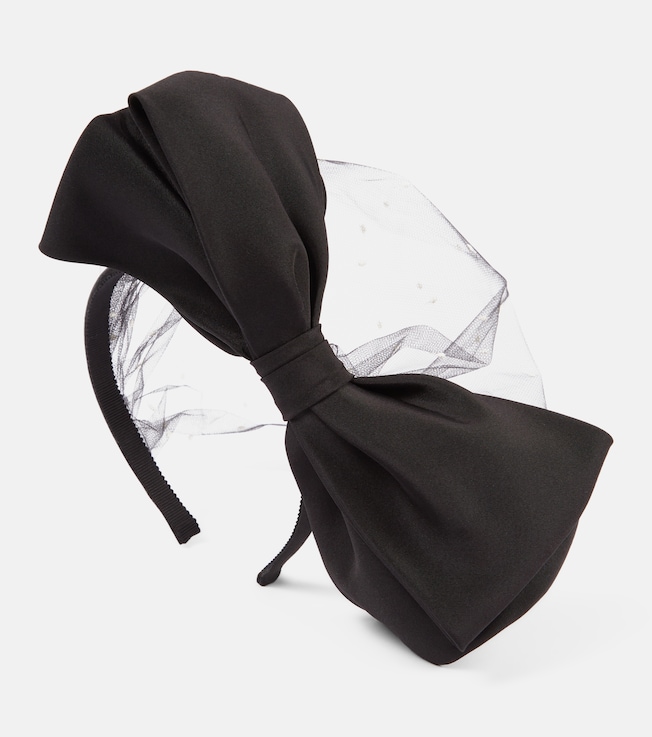 Bow-detail embellished headband | Valentino