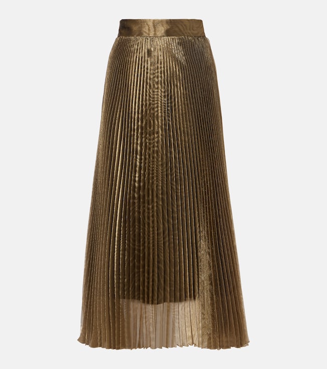 Jacquard plissé midi skirt | Dolce&Gabbana