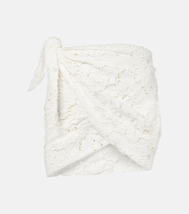 White Sun broderie anglaise beach cover-up | Farm Rio