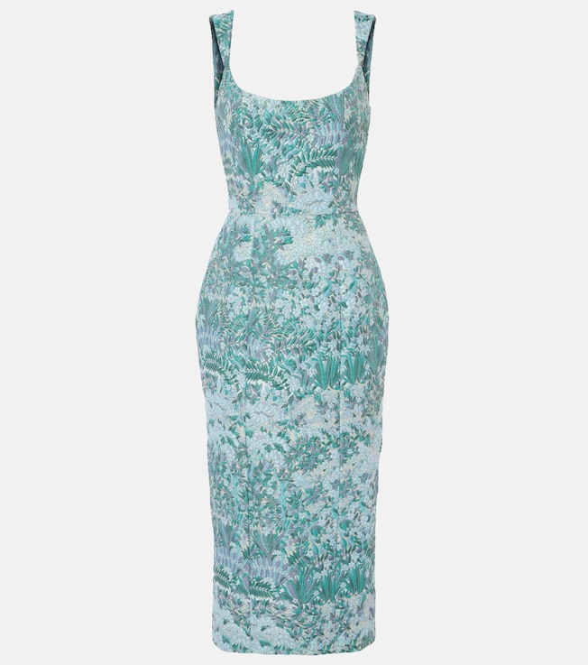 Brocade corset dress | Markarian