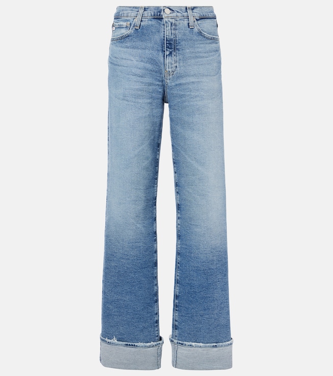 Kora high-rise wide-leg jeans | AG Jeans