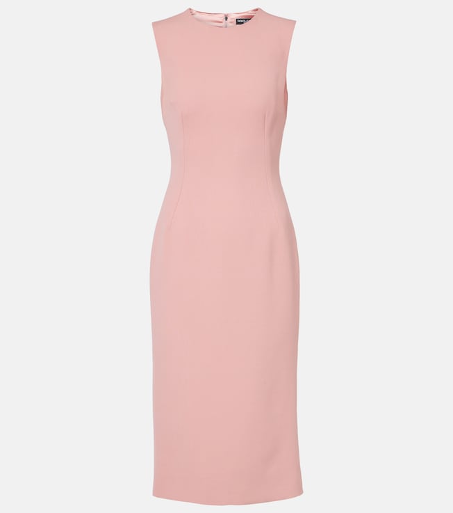 Virgin wool midi dress | Dolce&Gabbana